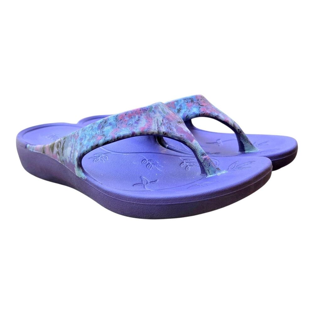 Alegria by PG Lite Ode Sandals Women EU 36 Itchycoo Gray Toe Post Recovery Thong